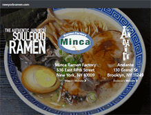 Tablet Screenshot of newyorkramen.com